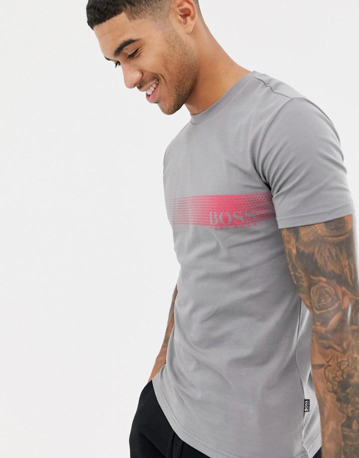 Boss Slim Fit Bodywear Logo T-shirt - Gray