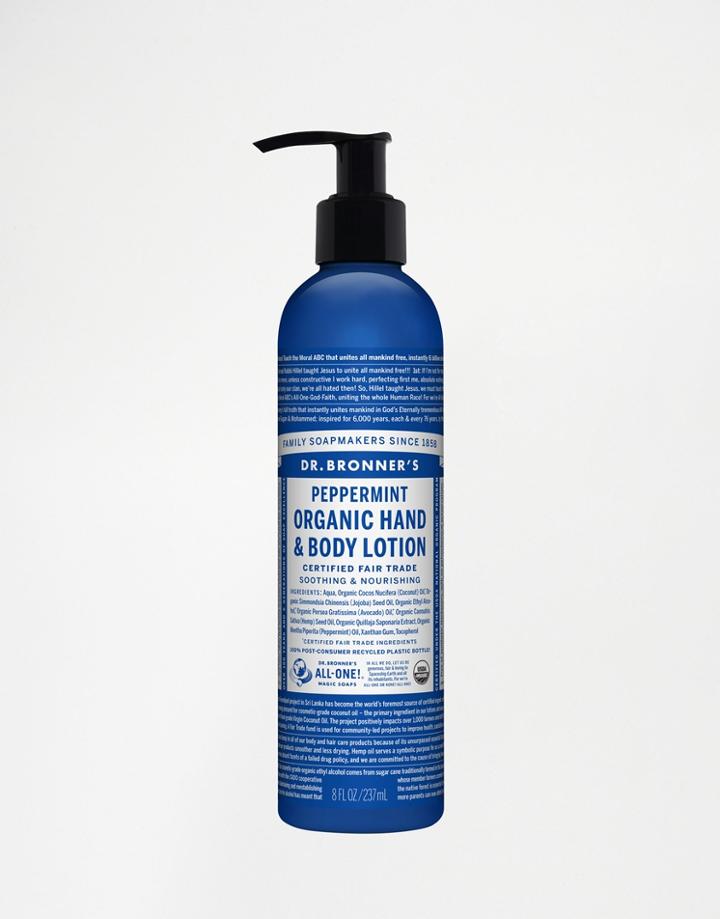 Dr. Bronner Organic Peppermint Hand & Body Lotion 237ml - Peppermint