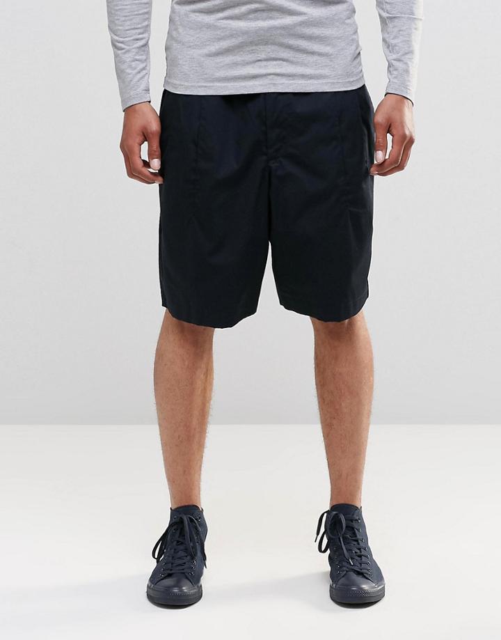 Religion Motion Twin Pleat Short - Black