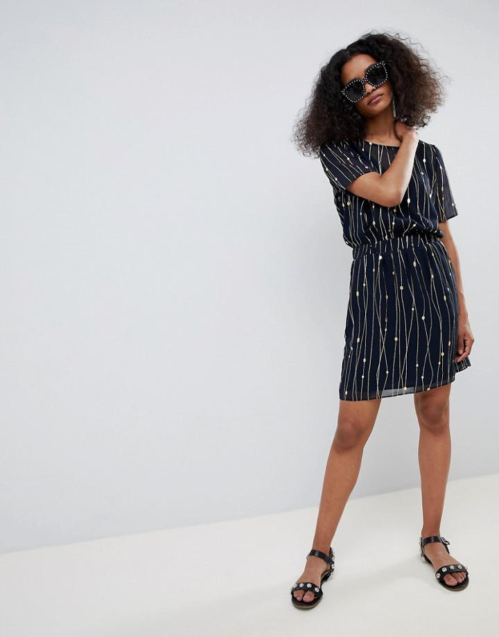 Mbym Embroidered Dress - Multi