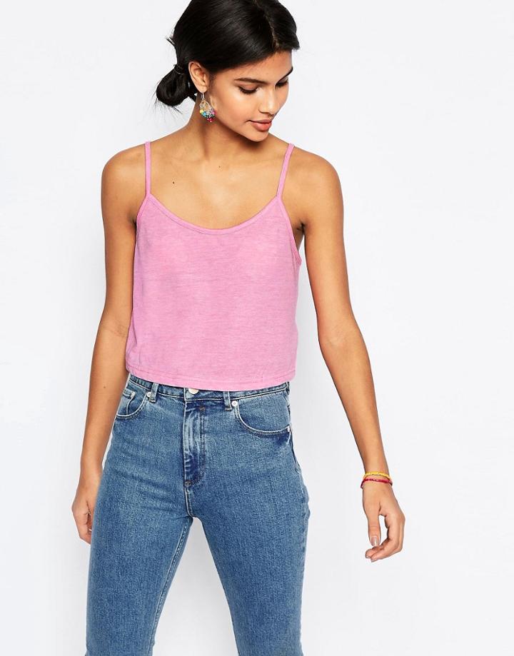 Asos The Festival Cami - Pink
