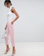 Ted Baker Carlaa Pearl Luxe Pants - Pink