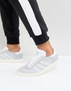 Adidas Originals Gazelle Prime Knit Sneakers In Gray Bb2751 - Gray