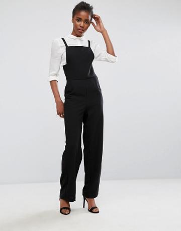 Alter Square Neck Jumpsuit - Black