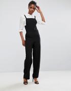Alter Square Neck Jumpsuit - Black