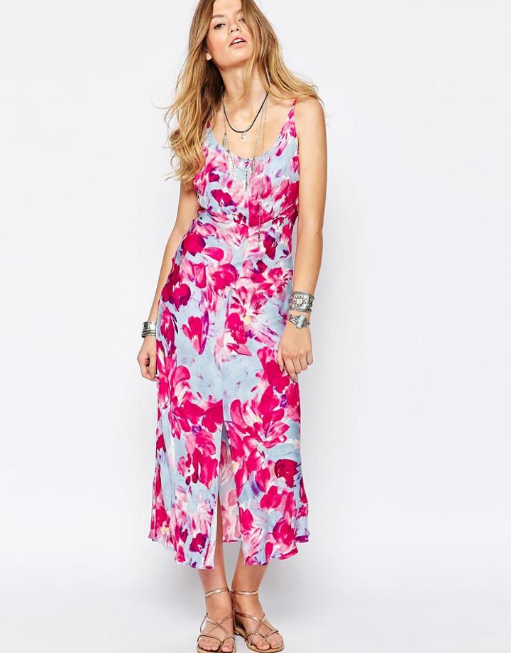 Somedays Lovin Bright Floral Maxi Dress - Multi