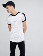 Sixth June Muscle T-shirt In White - White