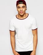 Asos Muscle T-shirt With Contrast Ringer