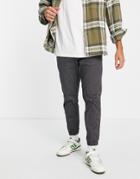 Only & Sons Cuffed Slim Fit Chinos In Gray