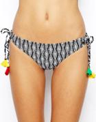 Raisins Rasta Beat Kauai Kini Tie Side Bikini Bottoms