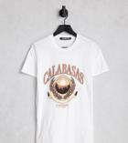 Missguided Maternity T-shirt With Calabasas Graphic In White
