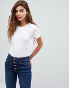 Asos Design Ultimate T-shirt With Crew Neck In White - White
