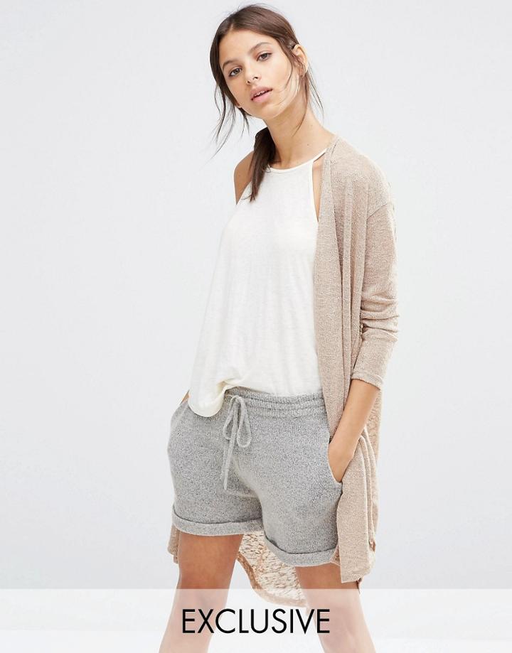 Stitch & Pieces Cardigan - Ecru