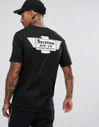 Brixton Cylinder T-shirt With Small Logo - Black