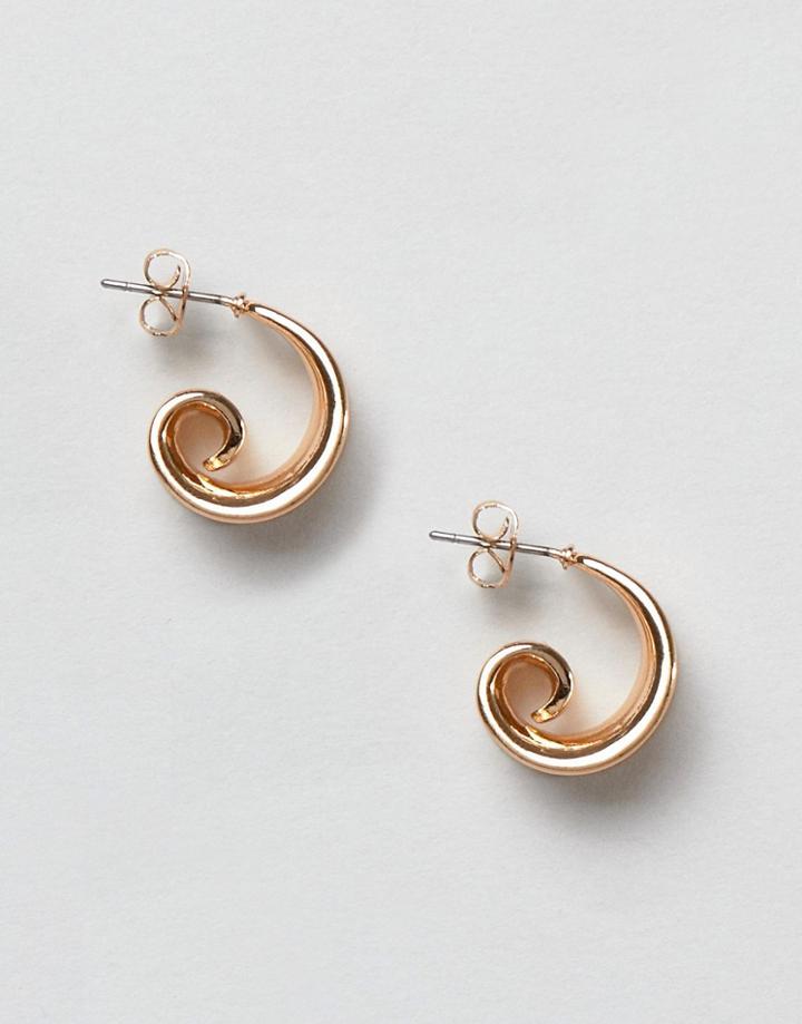 Pieces Mini Hoop Earring - Gold