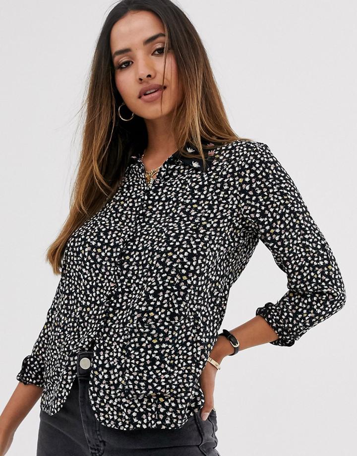 Vero Moda Copenhagen Studio Ditsy Mixed Print Shirt-multi