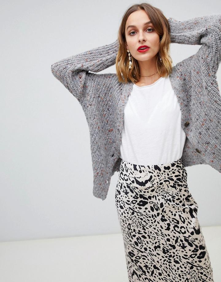 Pieces Texture Cardigan - Multi