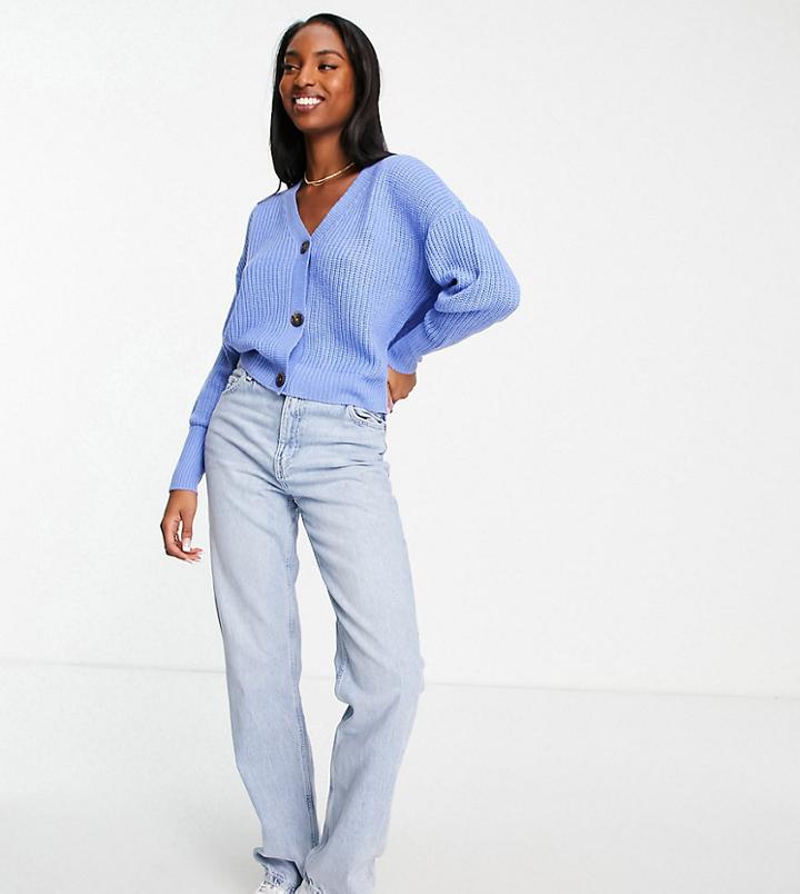 Vero Moda Tall Cardigan In Blue