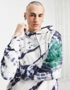 Nike Archaeo Swoosh Pack Graphic All-over Print Hoodie In Off-white Suit 7