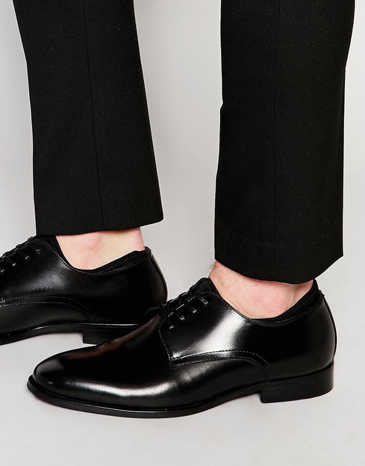 Aldo Zilade Patent Leather Derby Shoes - Black