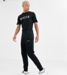 Nicce Sweatpants In Black With Logo