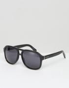 Tommy Hilfiger Aviator Sunglasses In Black - Black