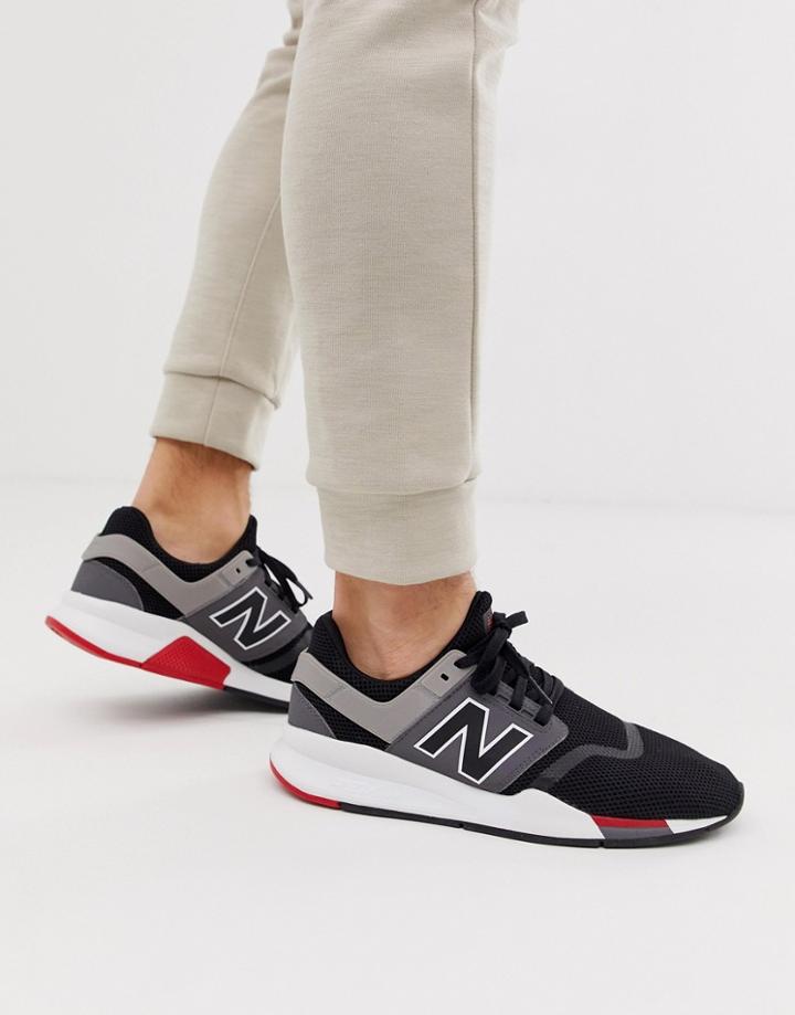 New Balance 247 V2 Sneakers In Black - Black