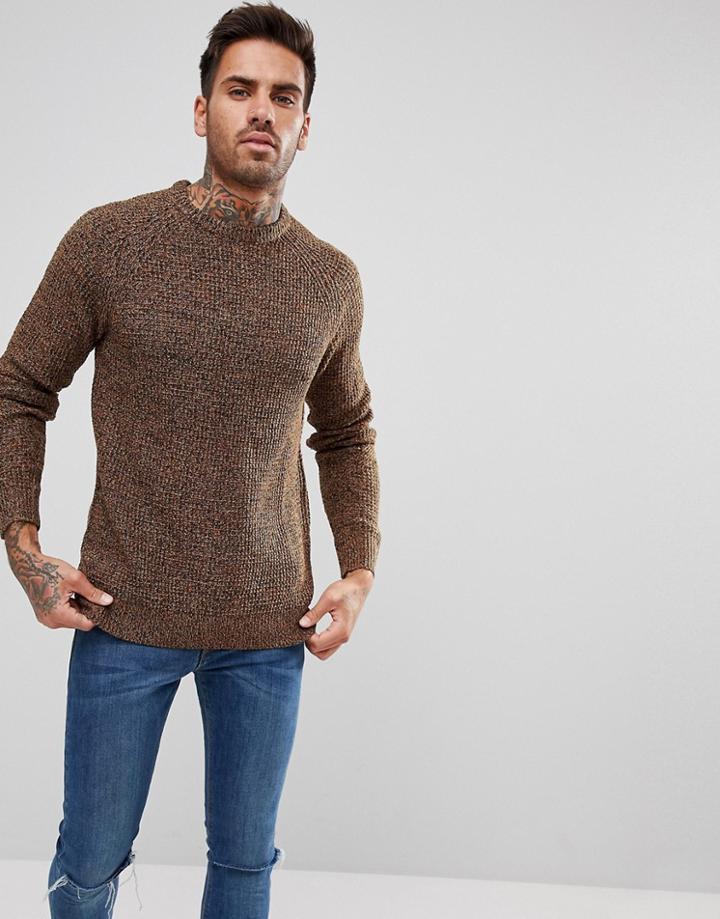 Bershka Sweater In Olive - Green