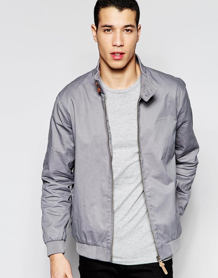 Lambretta Harrington Jacket - Gray