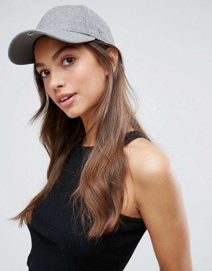 New Era Melton Classic Womens 9forty Cap - Gray