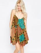 Rvca Waterfall Cami Dress - Marmalde