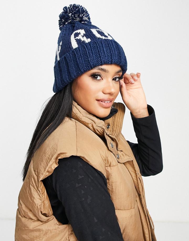 Roxy Tonic Beanie In Navy