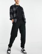 Carhartt Wip Beaumont Fleece Sweatpants In Black