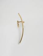 Ashiana Skinny Bar Ear Cuff - Gold