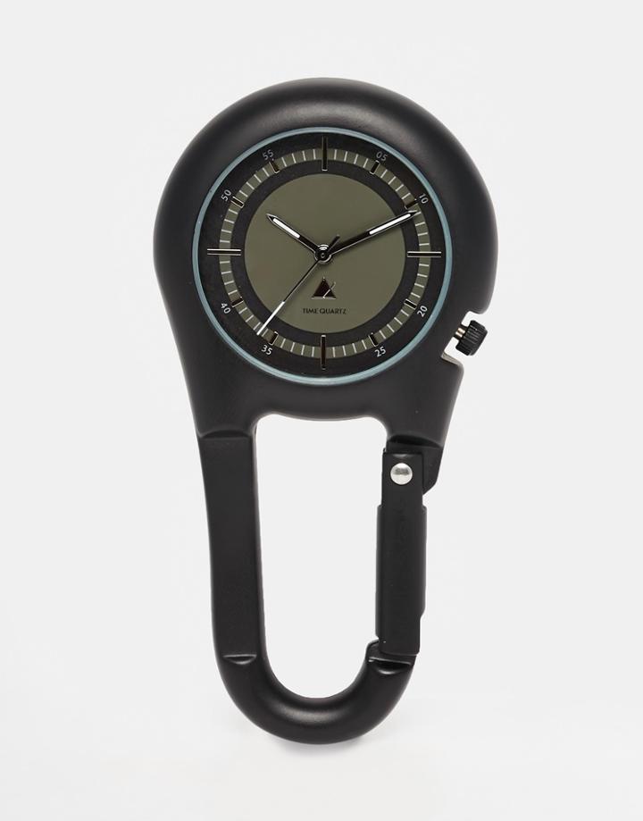 Asos Carabeana Watch In Black - Black