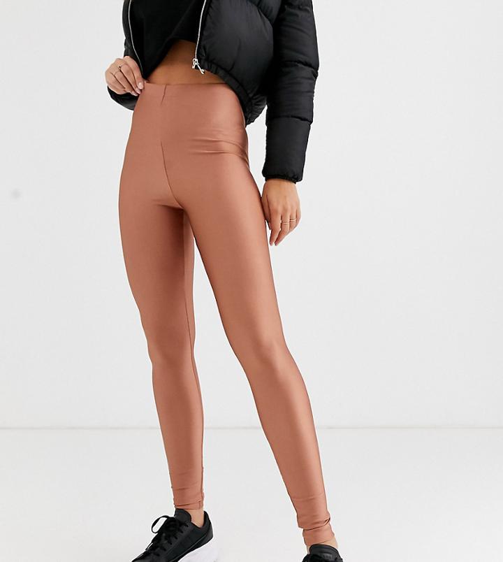 Asos Design Tall Disco Legging-pink