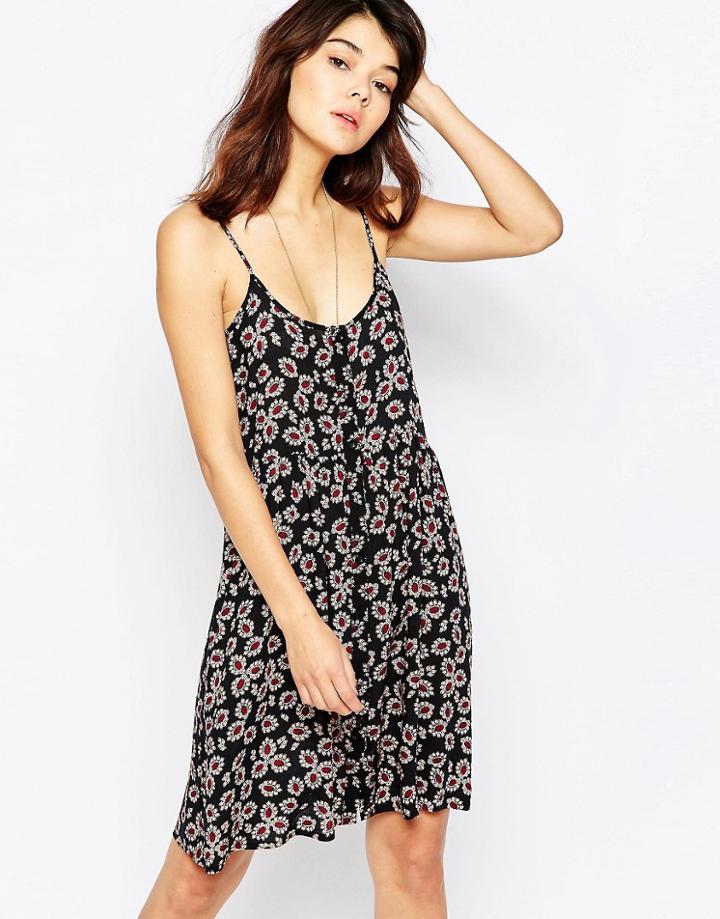 Brave Soul Daisy Print Sun Dress