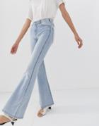 Dr Denim Macy Flare Jean - Blue