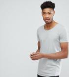 Lee Tall Shaped T-shirt In Gray - Gray
