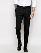 Asos Wedding Skinny Suit Trouser In Black - Black