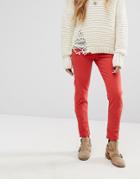 Pepe Jeans Soho Soft Skinny Jeans - Red