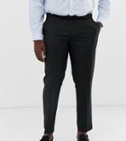 Asos Design Plus Slim Smart Pants In Black