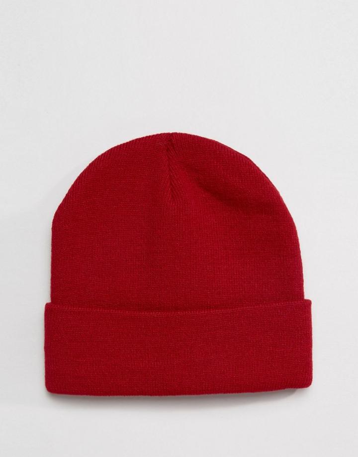 Gregorys Beanie Burgundy - Red