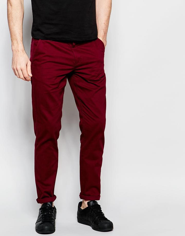 Produkt Chinos In Skinny Fit - Port
