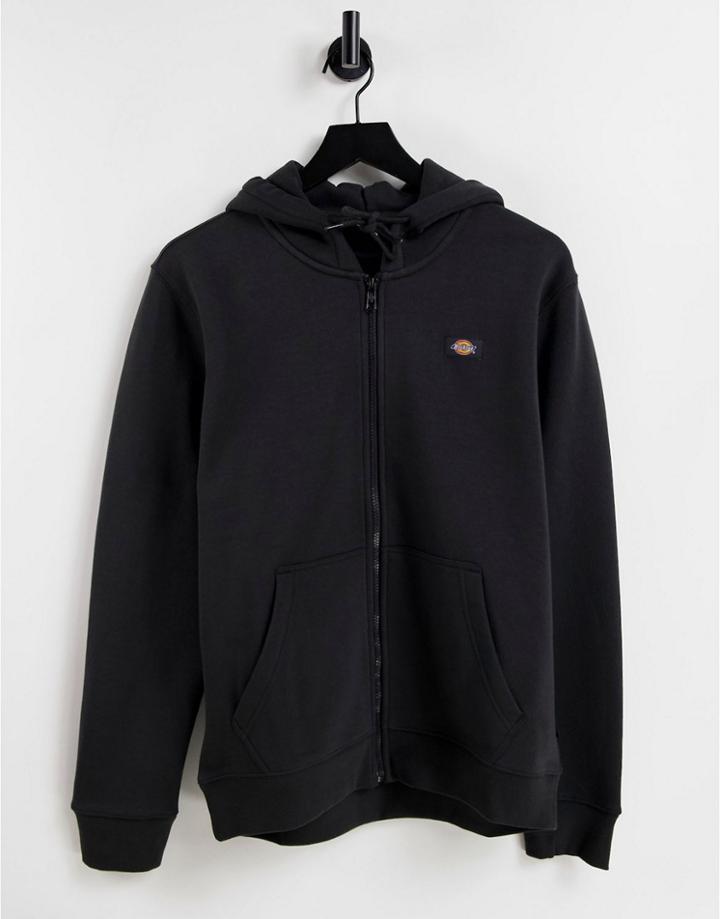 Dickies Oakport Full Zip Hoodie In Black