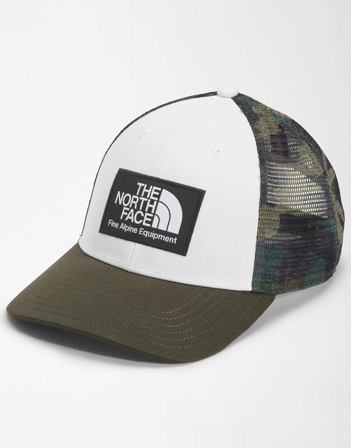The North Face Mudder Trucker Cap In White