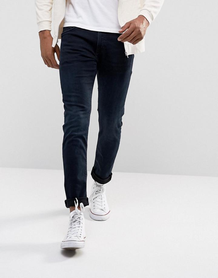 Jack & Jones Intelligence Jeans In Slim Fit In Super Stretch - Blue