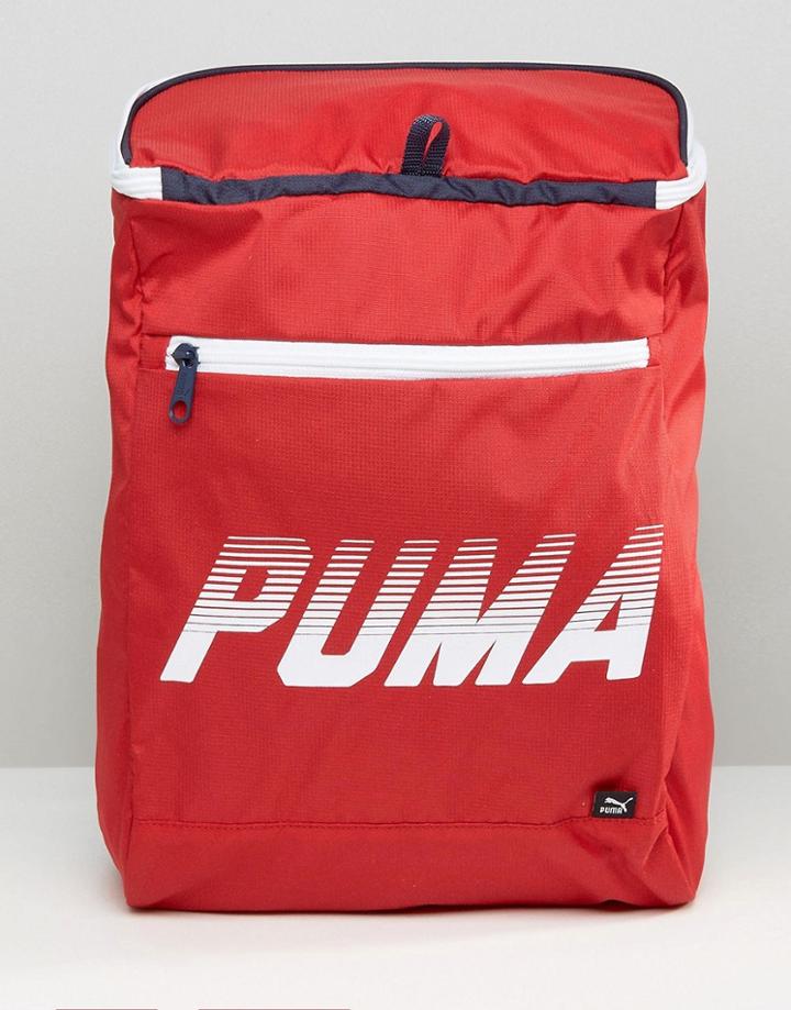 Puma Sole Backpack Entry In Red 7433202 - Red