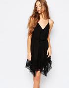 Greylin Mulani Hankey Crochet Dress - Black