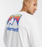 Element Joint Long Sleeve Top In White Exclusive At Asos